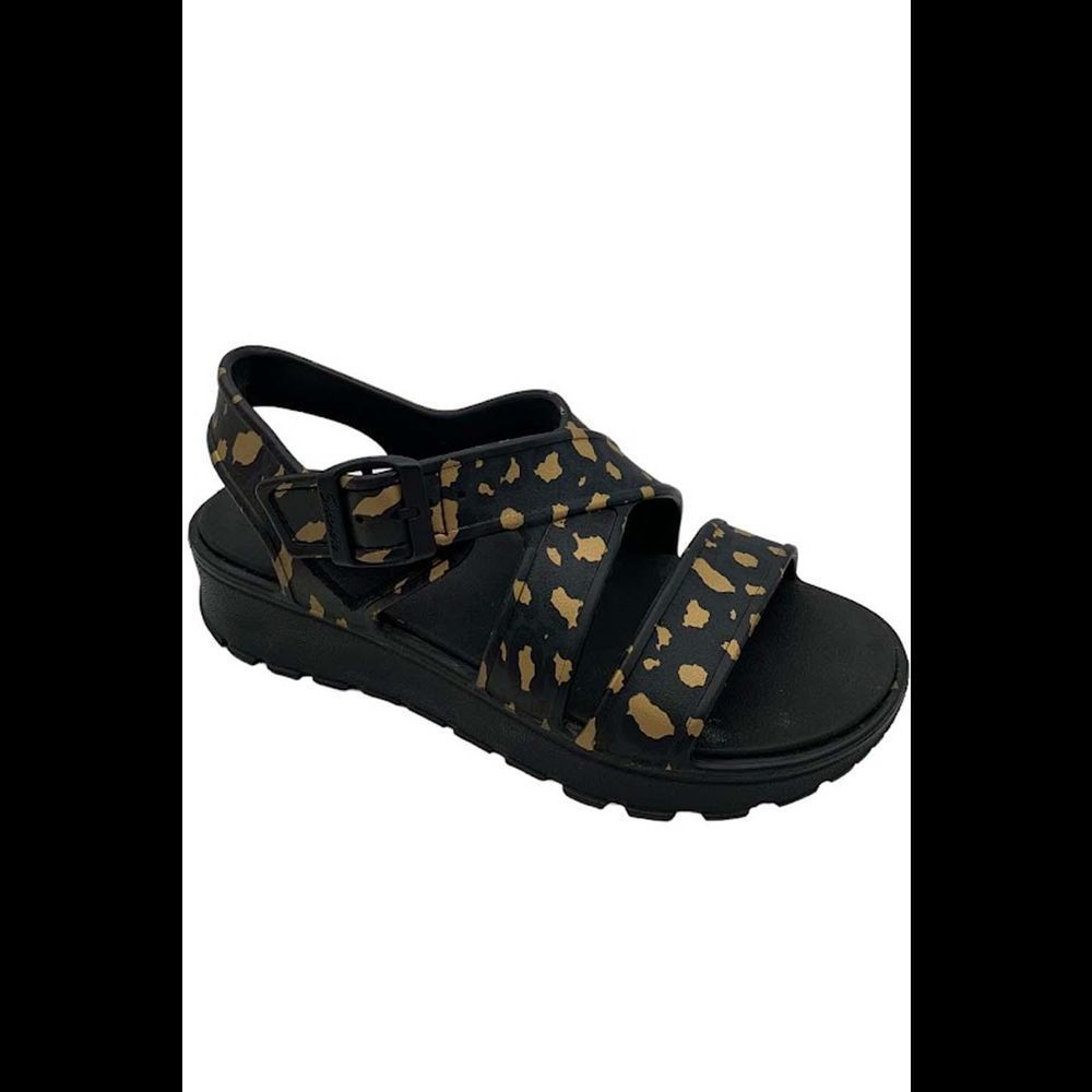 Skechers Footsteps Vegan Washable Strap Sandals Tbd Black Medium